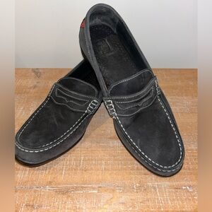 FootJoy Men's Shoes Loafers Golf Dark Gray Nubuck Leather 9M 79012 Casual